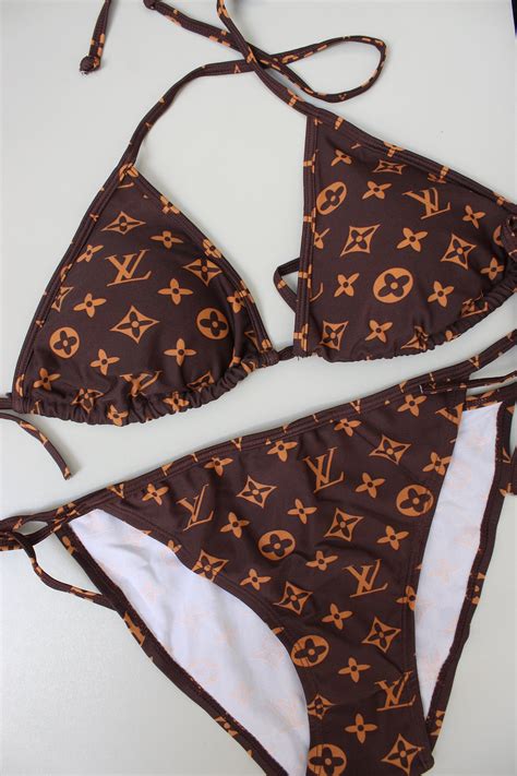 lv inspired bikini|Swimwear Collection for Women .